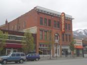 English: The Howard Hotel, a historic building in Brigham City, Utah, United States.