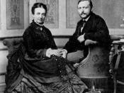 Richard Freiherr von Krafft-Ebing with his wife Marie Luise