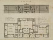 A plan of Newgate Prison published in 1800
