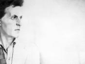 Ludwig Wittgenstein, Pencil on board