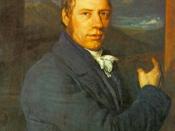 Painting of Richard Trevithick, the engineer, by John Linnell