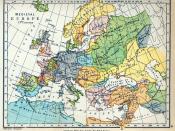 English: Map of Medieval Europe in the 13th Century.