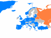 English: NATO / CSTO members map