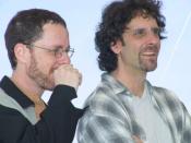 English: Coen Brothers at Cannes in 2001.