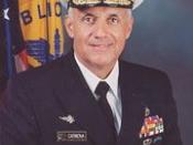 English: Vice Admiral Richard Carmona, USPHS 17th Surgeon General of the United States and Commander, United States Public Health Service Commissioned Corps