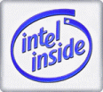 Modified Intel Inside logo with drop 