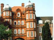 Newnham College, Cambridge, where Sylvia Plath studied.