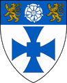 English: Arms of the Durham colleges, drawn from the original grants by Jonathan Gough and Tim Packer. Permission to use this expression of the arms granted by Tim Packer. Category:British coat of arms images Category:Durham University