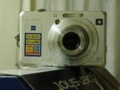 A digital camera - Sony Cyber-shot DSC-W100