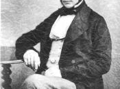 Dr. John Snow (1813-1858), British physician.