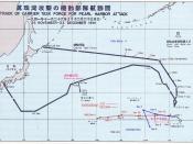 Carrier Striking Task Force two-way route. Legend: Kido Butai USS Enterprise (CV-6) USS Lexington (CV-2)