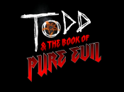 Opening title logo used in Season 1 of Todd and the Book of Pure Evil