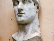 Statue de Constantin Ier, Musée du Capitole, Rome