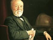 English: I took photo with Canon camera of Andrew Carnegie at National Portrait Gallery. Public domain.