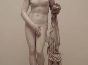 Cnidus Aphrodite, Roman copy after 4th century BC Greek original, Palazzo Altemps, Rome