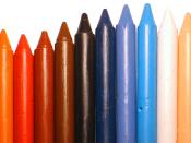 English: Wax crayons. Español: Lápices de cera (Crayones) de diferentes colores.