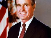 George H.W. Bush as Vice President of the United States, official portrait.