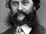 Johann Strauss II with a large beard, moustache, and sideburns.