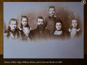 English: Betsie, Nollie, Casper, Willem, Cornelia, Corrie ten Boom in 1900.