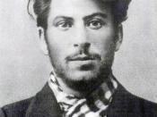 Young Stalin, circa 1894, age 16, and Ioseb in his mid-twenties, c. 1902.
