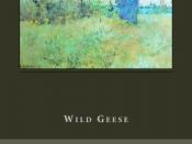 English: Cover painting for the novel Wild Geese