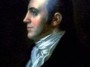 Aaron Burr, 3rd Vice President of the United States and founder of The Manhattan Company.