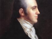English: Aaron Burr. 3rd vice president of the United States.