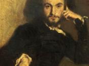 Français : Portrait de Charles Baudelaire.