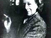 publicity photo of Lillian Hellman.