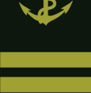 English: Rank insignia of lieutenant de vaisseau (Vessel Lieutenant) of the French Navy