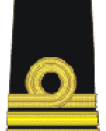 Romanian Navy Lieutenant-Commander insignia