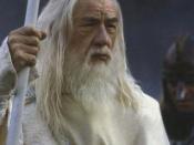 Ian McKellen as Gandalf in Peter Jackson's live-action version of The Lord of the Rings.
