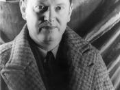 Portrait of Evelyn Waugh