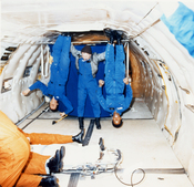 Guion Bluford Experiences Weightlessness on the KC-135 - GPN-2002-000148