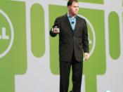 English: Michael Dell speaking at Oracle OpenWorld, San Francisco 2010
