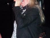 English: Biff Byford on stage in Sydney, 2008
