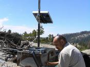 Air Quality Monitoring on Sierra National Forest