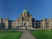 English: The British Columbia Parliament Buildings in Victoria, British Columbia, Canada Español: Los Edificios del Parlamento de Columbia Británica en Victoria, Columbia Británica, Canadá