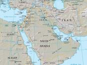 Middle East Map עברית: מפה מדינית של המזרח התיכון Bahasa Indonesia: Peta yang menunjukkan Asia Barat Daya - Istilah 