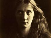 Photographic portrait of Julia Stephen, mother of Woolf, by Julia Margaret Cameron.