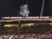 English: Unveiling of the Gregan-Larkham stand at Canberra Stadium on 28 April 2007.