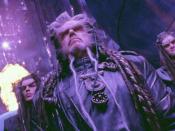 Critics noted Battlefield Earth's overuse of odd camera angles and luridly tinted scenes.
