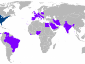 English: Foreign trips of Jimmy Carter during his presidency.