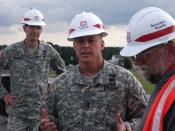 Maj. Gen. Cox visits SHAPE and Benelux Resident Office