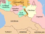 North Caucasus regions within the Russian Federation