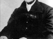 English: A photograph of Levi Coffin (1798-1877), Quaker, abolitionist leader, underground railroad.