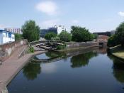 Birmingham & Fazeley Canal near Mill Wharf on Corporation Street - Aston Junction