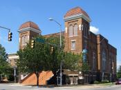 English: 16th Street Baptist Church in Birmingham, Alabama, photographed using a Canon Powershot S410 digital camera.