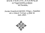 Original title page of Francisco de Quevedo's El Buscón.