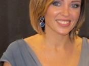 English: Singer, actress, tv personality Dannii Minogue at a book signing, October 2010.